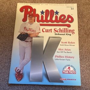 1999 Curt Shilling cover Phillies magazine